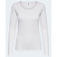 Only White Cotton Long Sleeve T-Shirt
