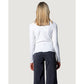 Only White Polyester Turtleneck