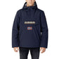 Napapijri Blue Polyester Shell Jacket