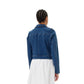 Morgan De Toi Blue Cotton Denim Jacket