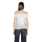 Calvin Klein Jeans White Cotton T-Shirt