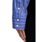 Calvin Klein Jeans Blue Cotton Blouse
