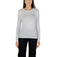 Armani Exchange White Cotton Long Sleeve T-Shirt