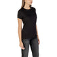 Armani Exchange Black Cotton T-Shirt