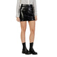 Jacqueline De Yong Black Polyester Mini Skirt
