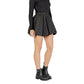 Jacqueline De Yong Black Polyester Mini Skirt