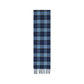 Barbour Blue Wool Scarf