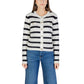 Morgan De Toi White Marabou Cardigan