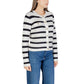 Morgan De Toi White Marabou Cardigan