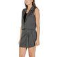 Only Gray Recycled Polyester Waistcoat
