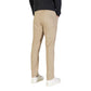 Borghese Beige Cotton Skinny Pants