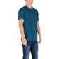Armani Exchange Black Cotton T-Shirt