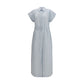 Jacob Cohen Blue Copper Long Dress