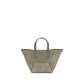 Brunello Cucinelli Brown Calf Leather Bos Taurus Shoulder Bag