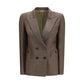Blazé Milano Brown Wool Blazer