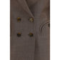 Blazé Milano Brown Wool Blazer