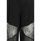 PINKO Black Polyester Casual Pants