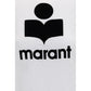 Marant Etoile White Linen Sweatshirt