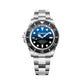 Bobroff Silver Stainless Steel Sport Watch