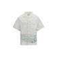 Prada White Cotton Pattern Shirt