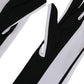 Dolce & Gabbana Black White Stripes Nylon Elbow Length Women Gloves