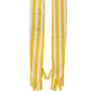 Dolce & Gabbana Yellow White Stripes Nylon Elbow Length Women Gloves