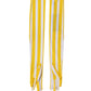 Dolce & Gabbana Yellow White Stripes Nylon Elbow Length Women Gloves