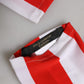 Dolce & Gabbana Red White Stripes Nylon Elbow Length Women Gloves