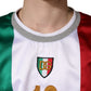 Dolce & Gabbana Multicolor Italia DG Logo Satin Tank T-shirt