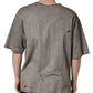 Dolce & Gabbana Gray DG Logo Print Cotton Round Neck T-shirt