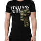 Dolce & Gabbana Black Italians Do It Better Camo Pocket Men T-shirt