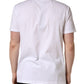 Dolce & Gabbana White Barcode Cotton Crew Neck Men T-shirt