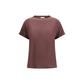 Brunello Cucinelli Bordeaux Nylon T-Shirt