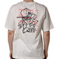 Dolce & Gabbana White Graphic Print Cotton Crew Neck  T-shirt
