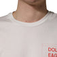 Dolce & Gabbana White Graphic Print Cotton Crew Neck  T-shirt