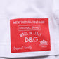 Dolce & Gabbana White Cotton Short Sleeves Crew Neck T-shirt