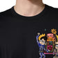 Dolce & Gabbana Black #DGFAMILY Patch Men Crew Neck T-shirt