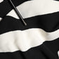 Dolce & Gabbana Black White Zebra Print CadyCalf Length Dress