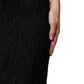 Dolce & Gabbana Black Floral Brocade Sheath Mermaid Dress