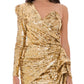 Elisabetta Franchi Bicolor Polyamide Short Dress