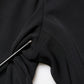 Dolce & Gabbana Black Wool High Waist Cropped Tapered Pants