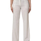 Twinset White Mid Waisted Wide Leg Chino Women Trouser Pants