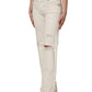 R13 Mid Waisted Bootcut Tattered Denim Trouser Jeans