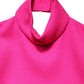 Dolce & Gabbana Hot Pink Wool Backless Sleeveless Tank Top