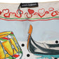 Dolce & Gabbana Multicolor Italy Scenes Graphic Silk Top