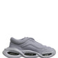 Dolce & Gabbana Gray Slip On Wave Low Top Sneakers