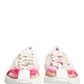 Dolce & Gabbana White NS1 Lace Up Low Top Sneakers Shoes