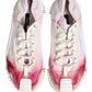Dolce & Gabbana White NS1 Lace Up Low Top Sneakers Shoes