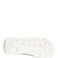 Dolce & Gabbana White NS1 Lace Up Low Top Sneakers Shoes