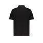 Balmain Black Cotton Polo Shirt